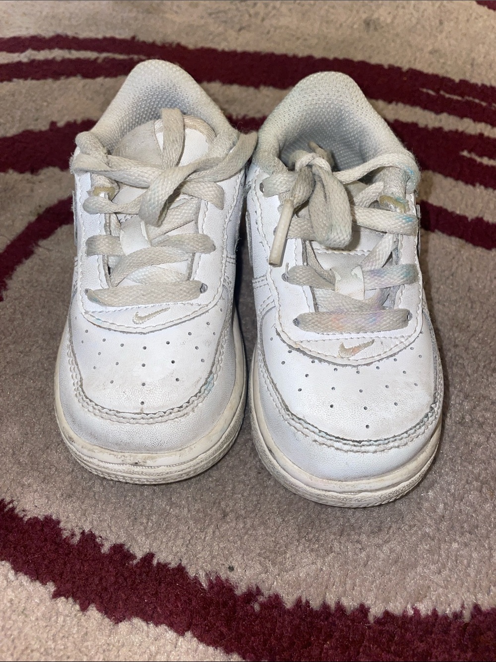 Nike White Kids Sneakers- Size 6C